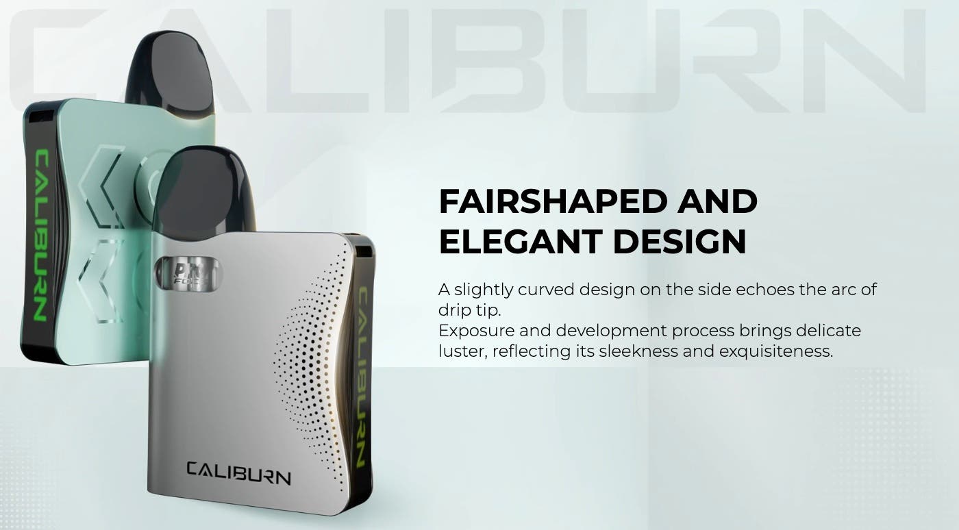 Caliburn AK3 Pod system - Fairshaped and elegant design