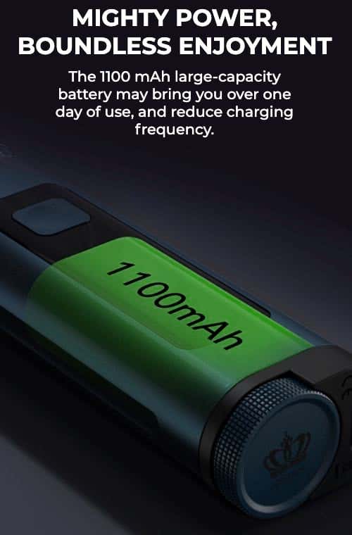 Uwell Crown D Pod Vape Kit - Might power, boundless enjoyment