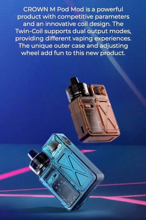 Uwell Crown M Pod Mod - Powerful and innovative