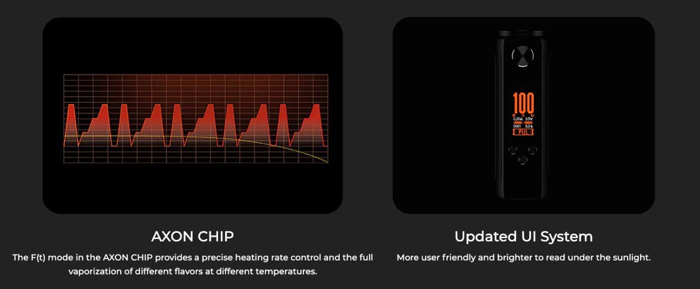 Vaporesso Target 100 Vape Mod - Updated UI and AXON Chipset