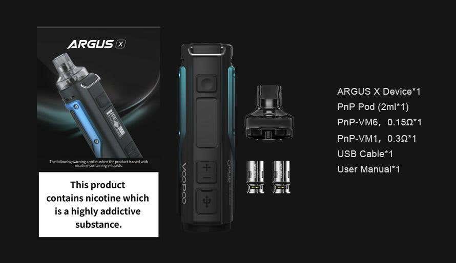 Argus X box contents