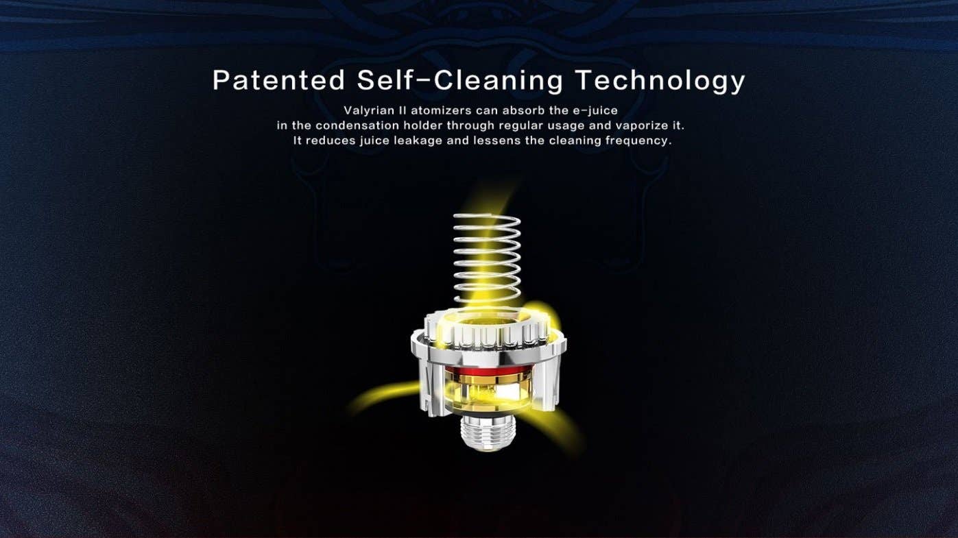Valyrian 2 coils feature a patented design