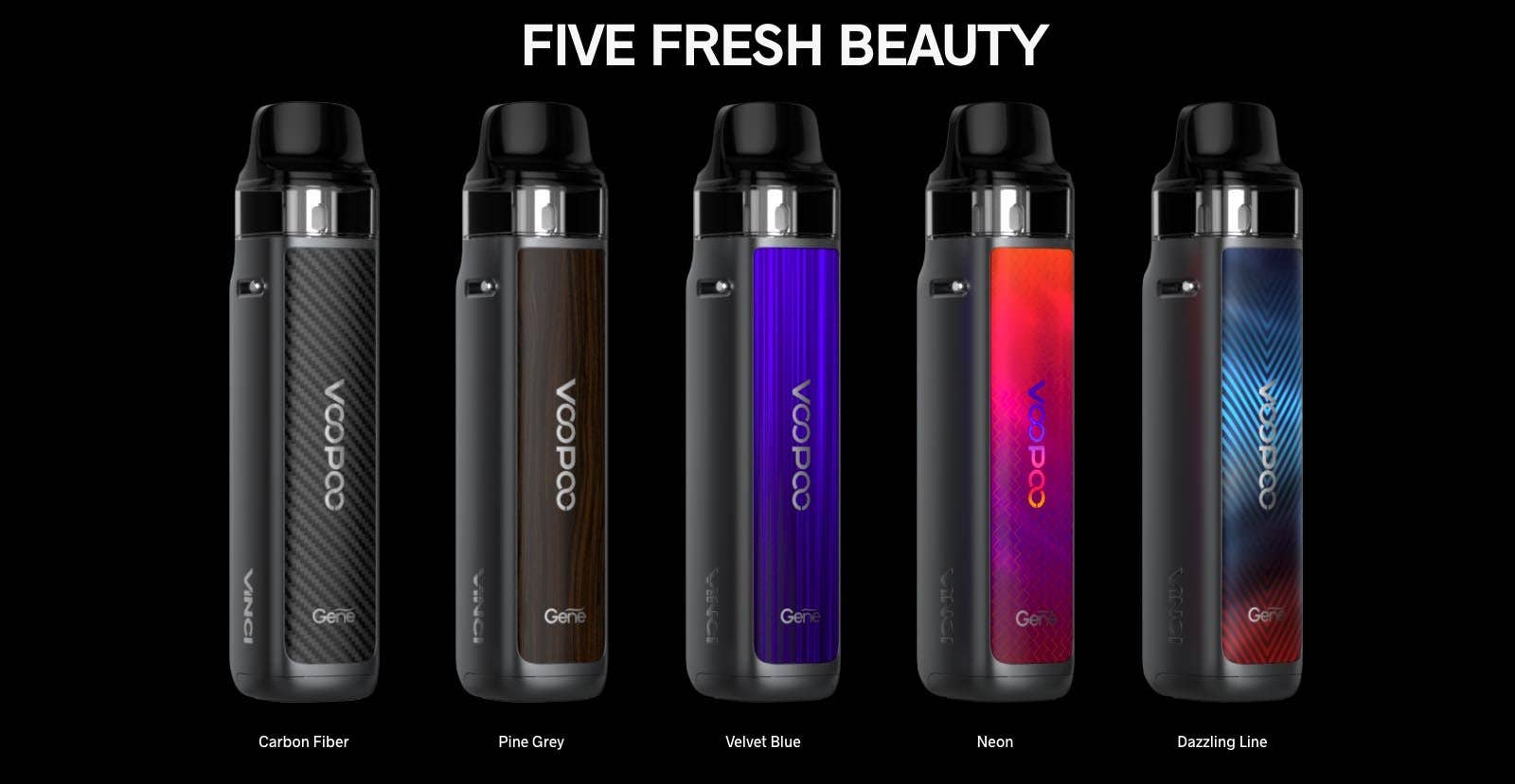 Vinci X 2 is available in 5 colour options