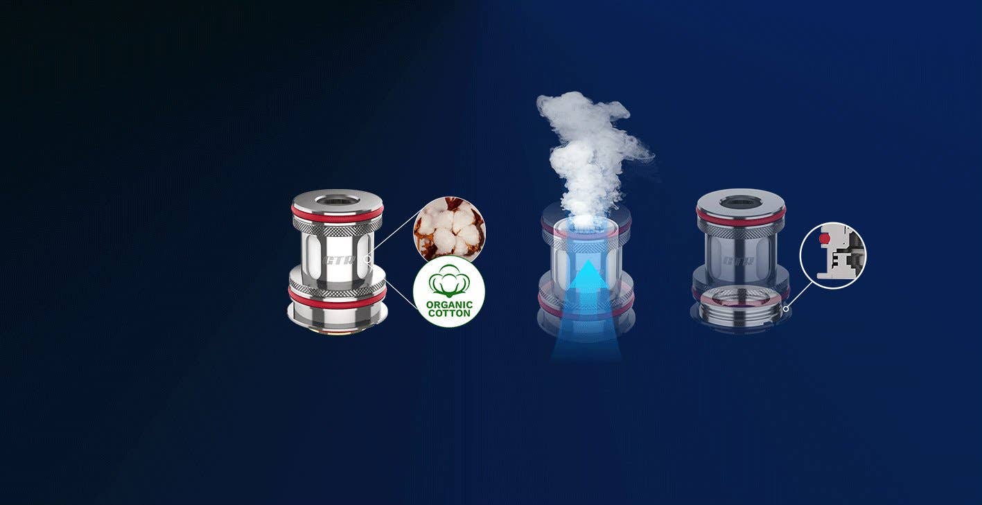 The brand new sub-ohm GTR coil range