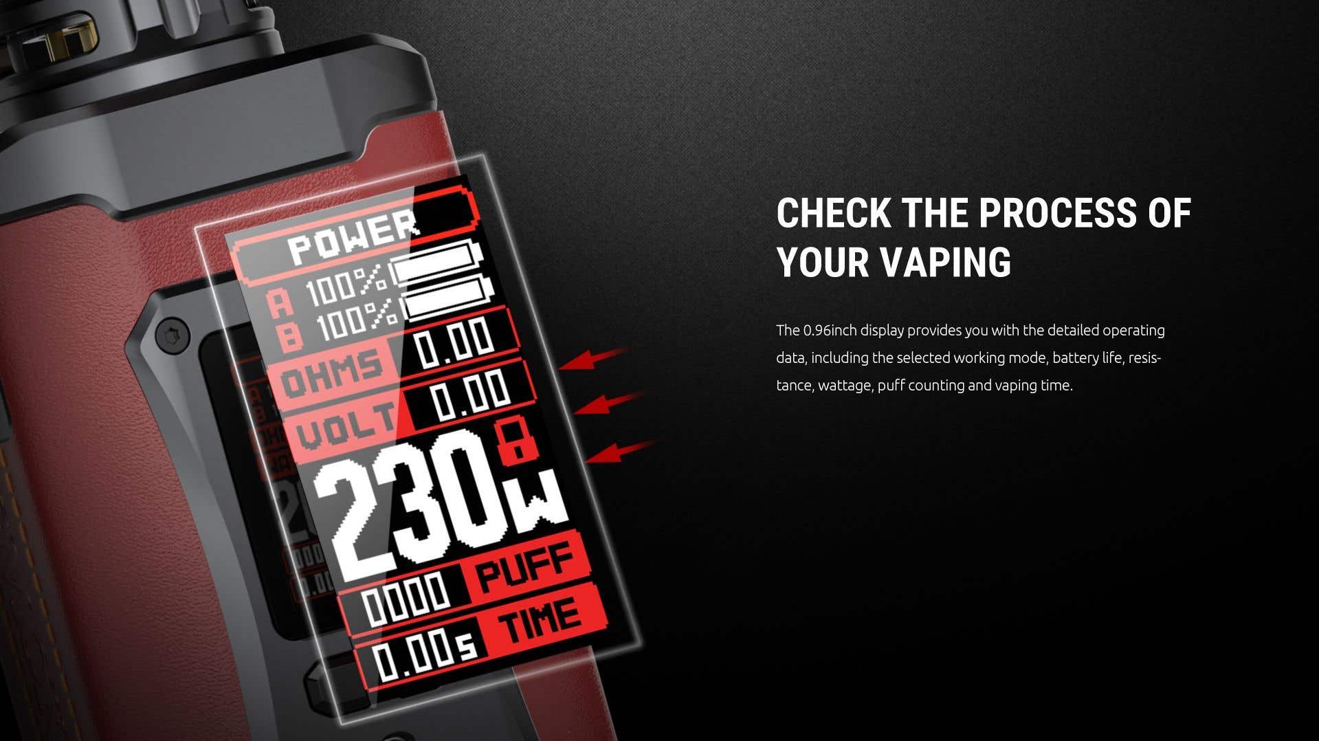 Check the process of your vape