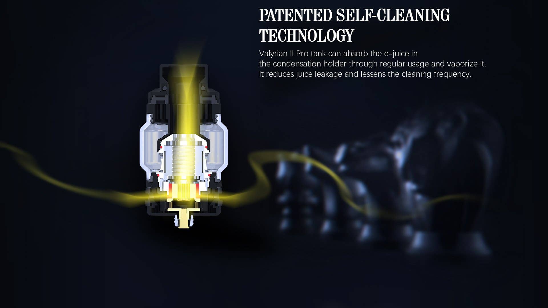 Patented self clean technology