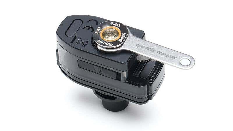 Obelisk 60 cartridge comes with a small wrench to remove your coil