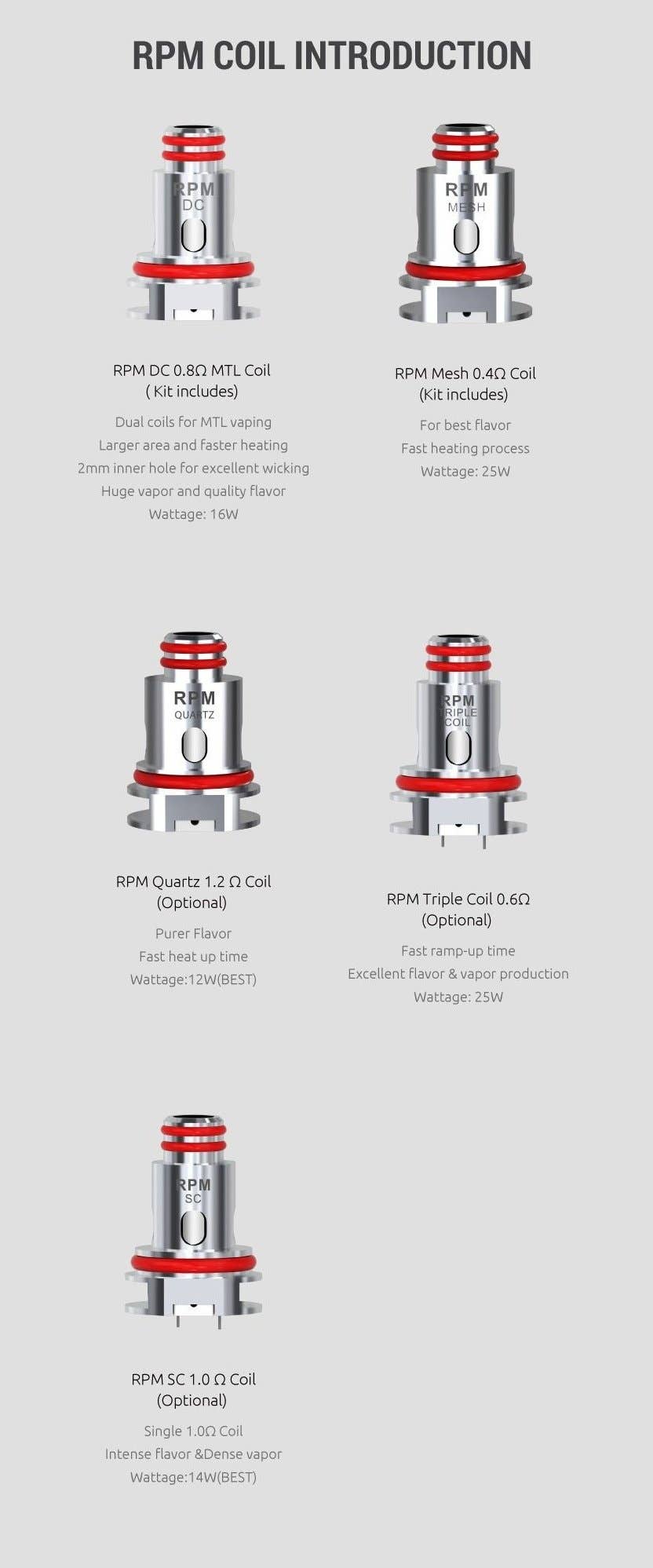 Stick R22 is powered by RPM coils, offering a great choice of options for all vaping styles.
