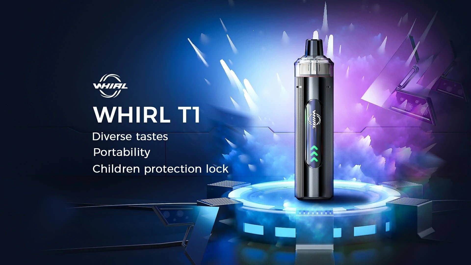 Uwell whirl T1 banner