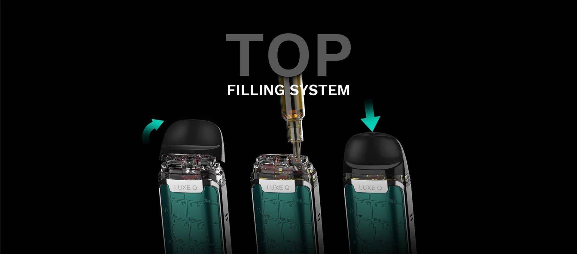 Top filling