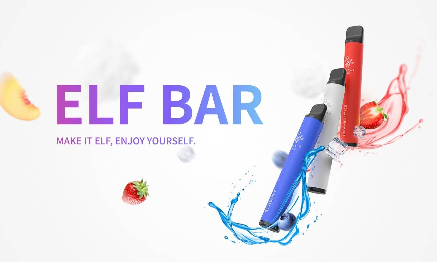 Elf bar disposable vaping device