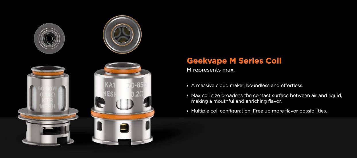 Geekvape M coil specifications