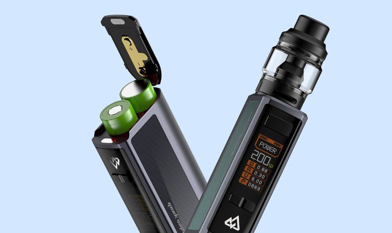 Replaceable, dual 18650 batteries make it easy to keep spare cells on the go