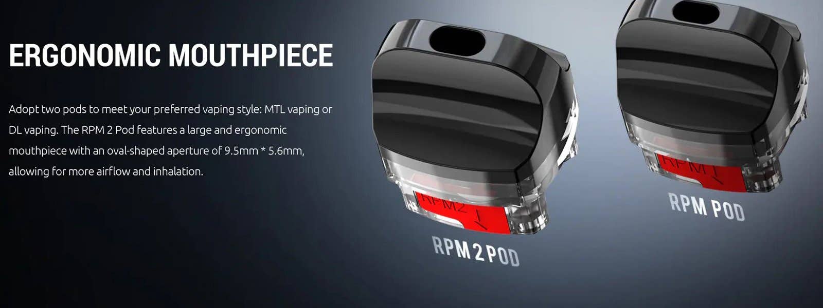 RPM 2S POD MOD KIT Mouthpiece