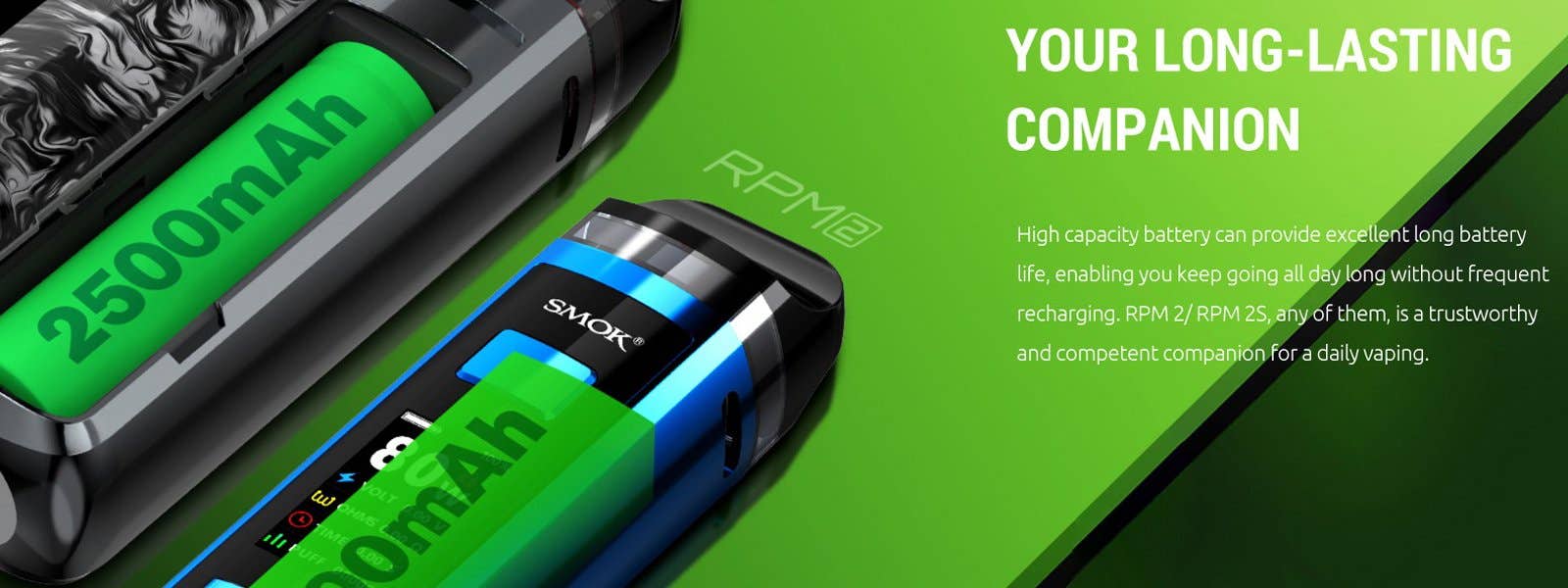 RPM 2S POD MOD KIT 2500mAh