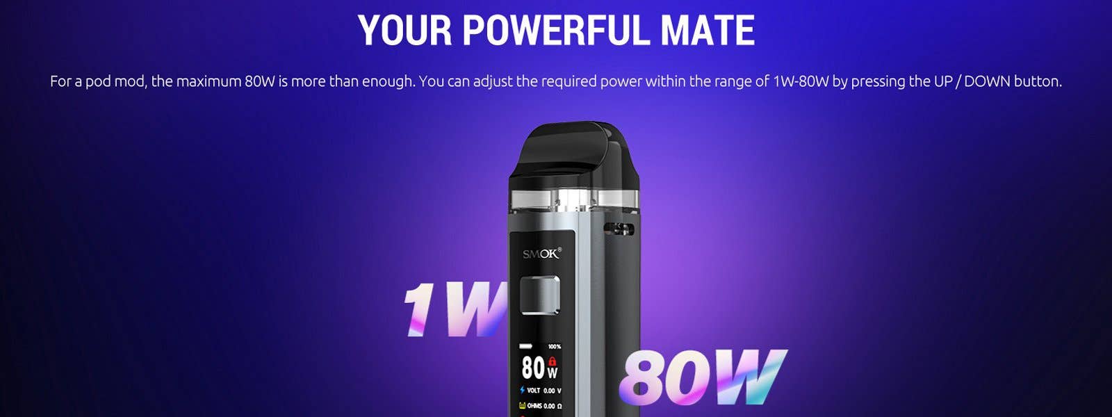 RPM 2S POD MOD KIT Power