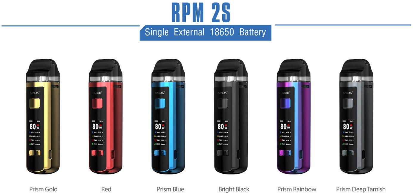 RPM 2S POD MOD KIT Battery