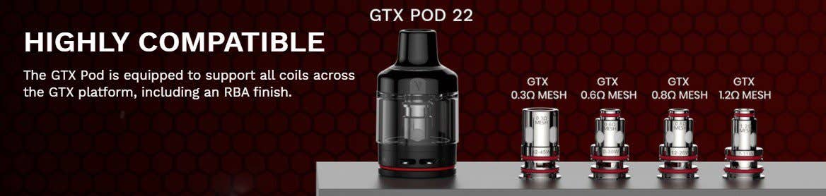 Vapresso GTX 40 Go kit Widely compatible with GTX series